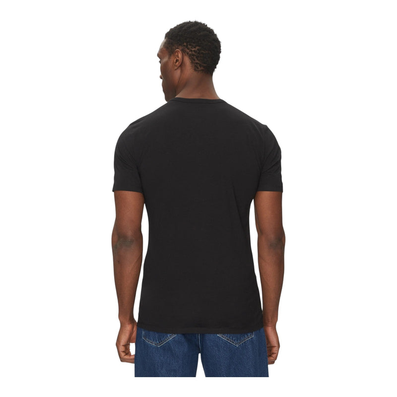 Canottiere e magliette Uomo Calvin Klein - S/S Crew Neck 3Pk - Nero