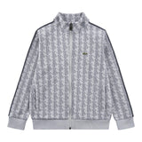 Felpe senza cappuccio Ragazza Lacoste - Lcn Monogram Full Zip Top - Grigio
