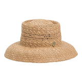 Cappelli da sole Donna Twinset - Cappello A Tesa Larga Effetto Paglia - Beige