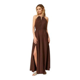 Vestiti casual Donna Twinset - Abito Lungo - Marrone