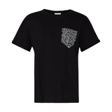 T-shirt Donna Liu Jo - Ecs T-Shirt Moda M/C - Nero