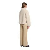 Cappotti Donna RINO & PELLE - Jacket with high collar - Panna