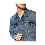 Giubbini Uomo Levi's - The Trucker Jacket - Azzurro