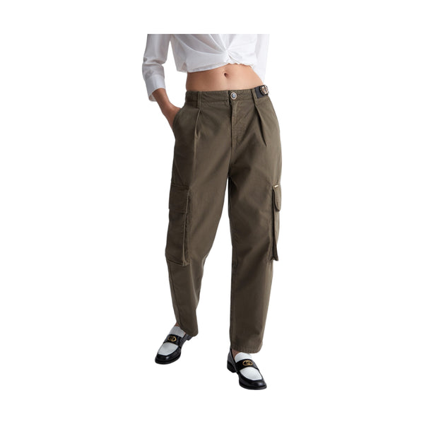 Pantaloni Donna Liu Jo - Cargo Friend H.w. - Marrone