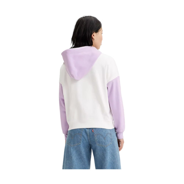 Felpe con cappuccio Donna Levi's - Gr Authentic Hoodie - Bianco