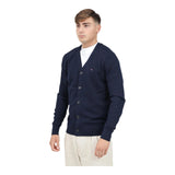 Cardigan Uomo Tommy Hilfiger - Pima Org Ctn Cashmere Cardigan - Blu