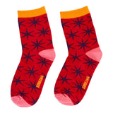 Calzini Donna Surkana - Calzini medi con motivi jacquard - Multicolore