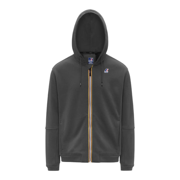 Felpe con cappuccio Uomo K-Way - Prosper Brushed Pc - Grigio