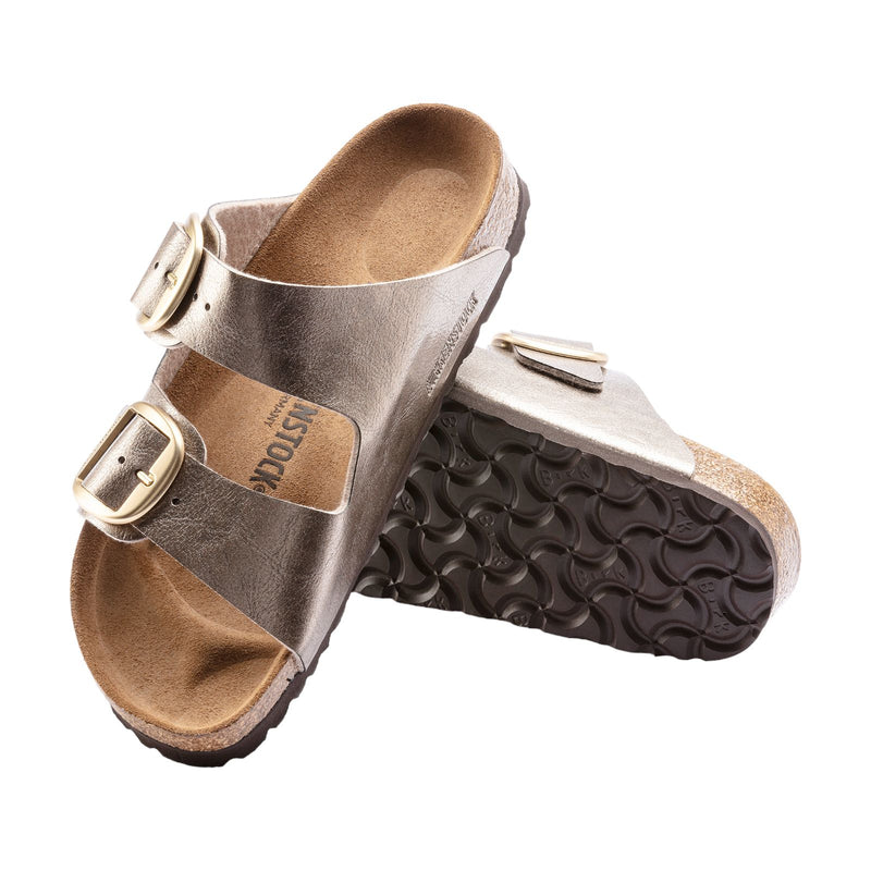 Sandali Donna Birkenstock - Arizona Big Buckle graceful taupe, Birko Flor - Bronze