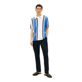 Camicie casual Uomo Tommy Hilfiger - Athleisure Open Knit Ss Shirt - Multicolore