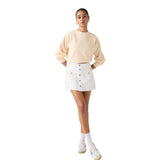 Gonne casual Donna Levi's - Button Front Skort - Bianco