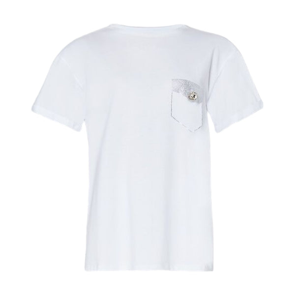 T-shirt Donna Liu Jo - T-Shirt Moda M/C - Bianco