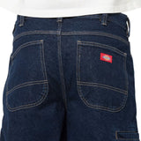Bermuda Uomo Dickies - 958 13 Inch Loose Short Jeans Rinsed - Denim