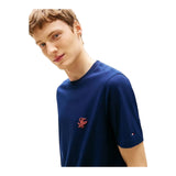 T-shirt Uomo Tommy Hilfiger - Script Monogram Swimshop Tee - Blu