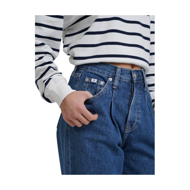 Jeans Donna Calvin Klein - Baggy Jean - Blu