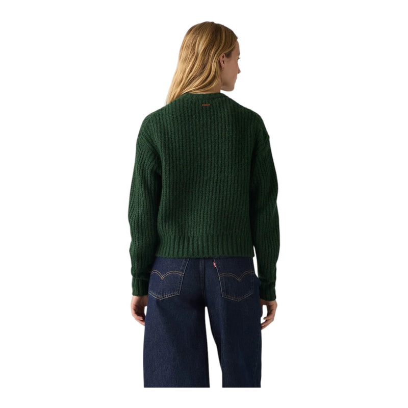 Cardigan Donna Levi's - Luna Shell Button Cardi Mountain View - Verde