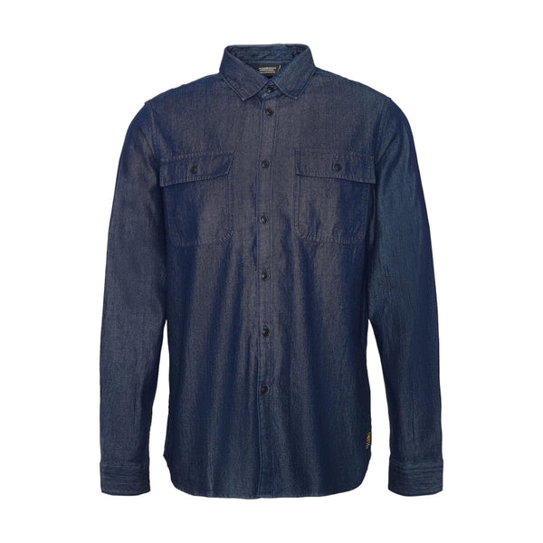 Camicie casual Uomo Barbour International - Dalston Denim Shirt - Denim