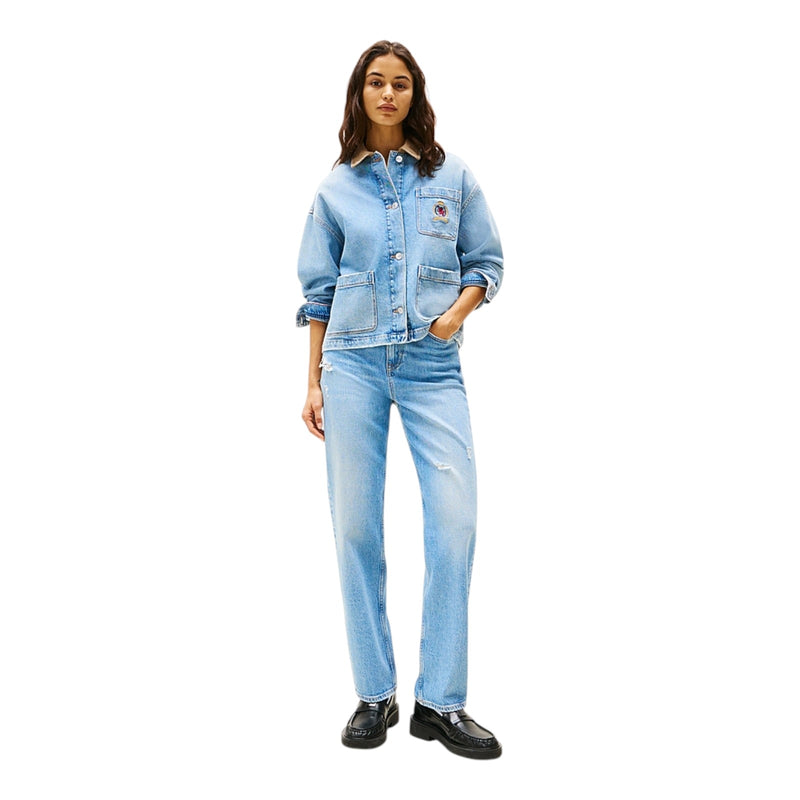 Jeans Donna Tommy Hilfiger - Layla Hr Slim Str Bi6111 - Azzurro