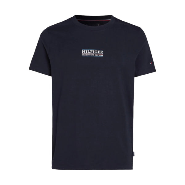 T-shirt Uomo Tommy Hilfiger - Small Hilfiger Tee - Nero