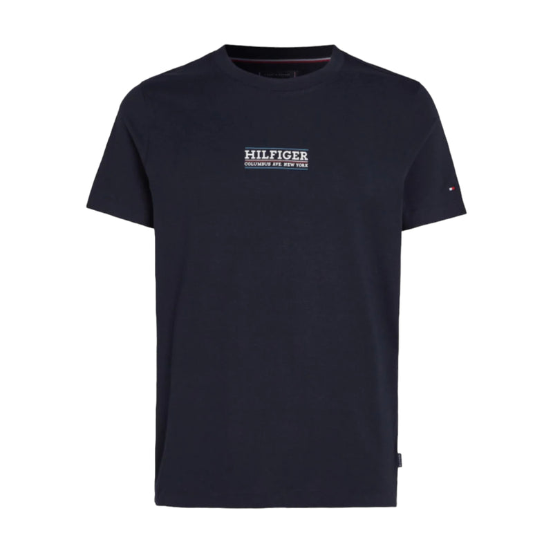 T-shirt Uomo Tommy Hilfiger - Small Hilfiger Tee - Nero