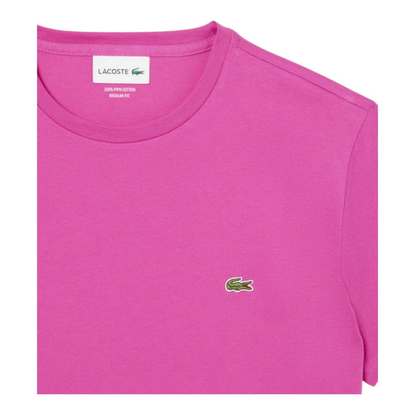 T-shirt Uomo Lacoste - T-Shirt 100% Pima Cotton - Fucsia