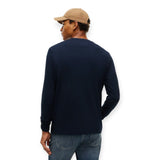 Maglie a manica lunga Uomo Tommy Hilfiger - Hilfiger 1985 Graphic Ls Tee - Blu