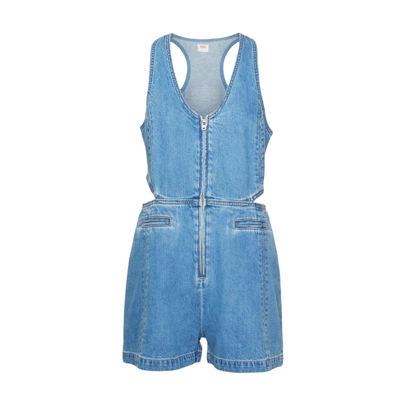 Tute senza manica Donna Levi's - Rydon Cutout Romper - Celeste