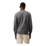 Felpe senza cappuccio Uomo Calvin Klein - Badge Crew Neck - Grigio