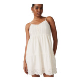 Vestiti casual Donna Levi's - Cora Sl Mini Dress Whisper White - Bianco