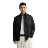 Giubbotti Uomo Barbour International - Winter Merton Wax Jacket - Nero