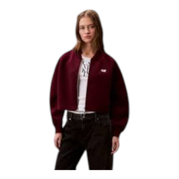 Giubbini Donna Calvin Klein - A- Ovrszd Scb Zp Bmb - Bordeaux