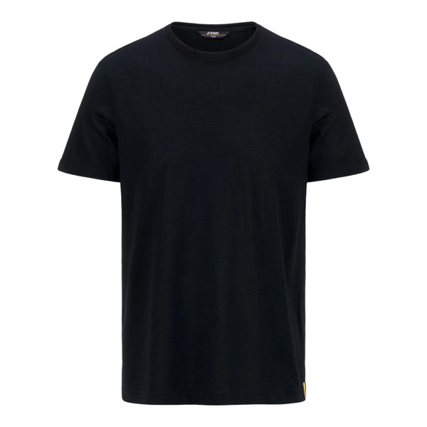 T-shirt Uomo K-Way - Combe Wool Blend - Nero