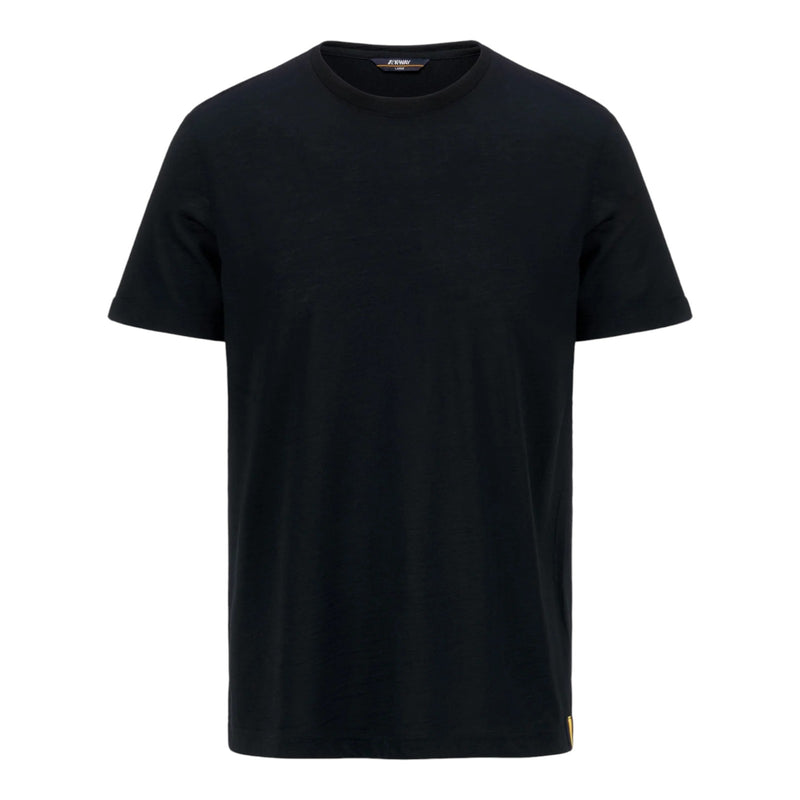 T-shirt Uomo K-Way - Combe Wool Blend - Nero