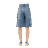 Bermuda Donna Dickies - Carpenter Denim Jort W Whitecap Gray - Denim