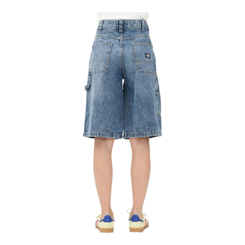 Bermuda Donna Dickies - Carpenter Denim Jort W Whitecap Gray - Denim