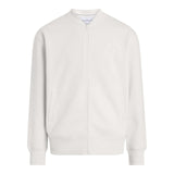 Felpe senza cappuccio Uomo Calvin Klein - Monologo Applique Knit Bomber - Bianco