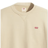 Felpe senza cappuccio Uomo Levi's - The Original Hm Crew - Beige