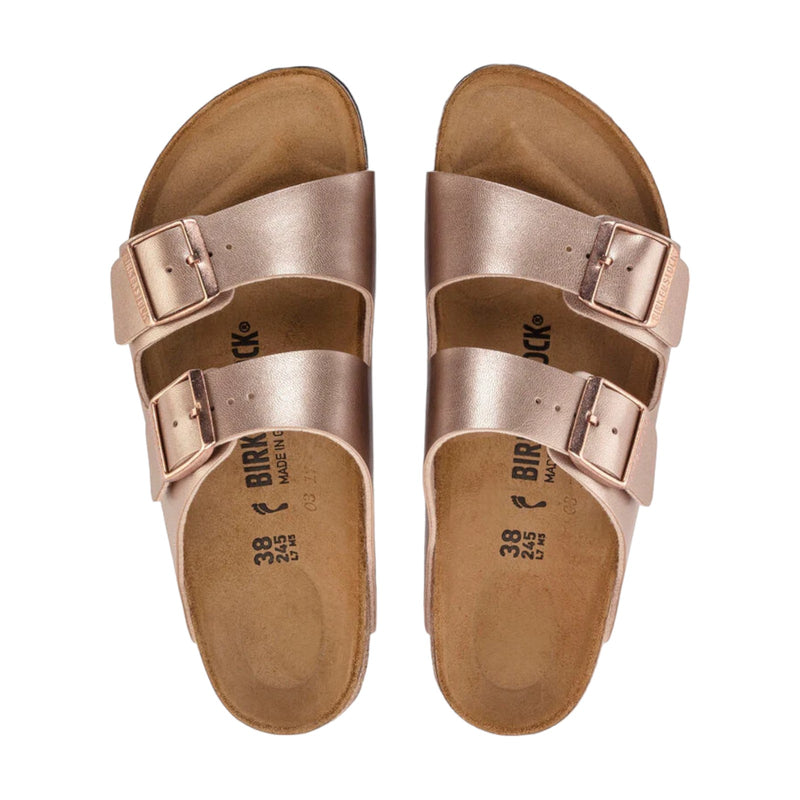 Sandali Unisex Birkenstock - Arizona copper, Birko Flor - Rosa