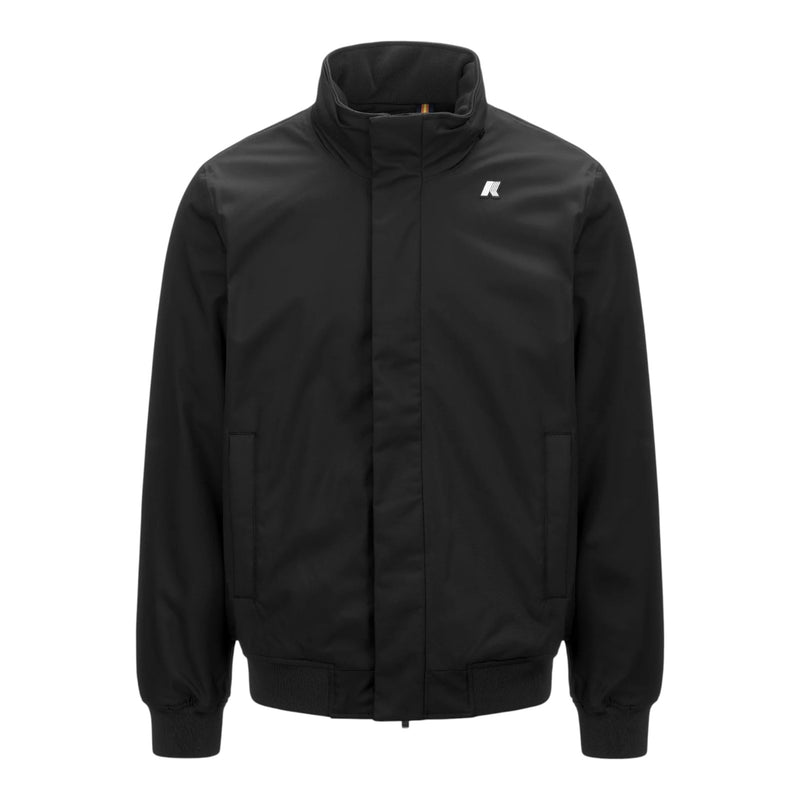 Giubbotti Uomo K-Way - Amaury Twill Marmotta - Nero