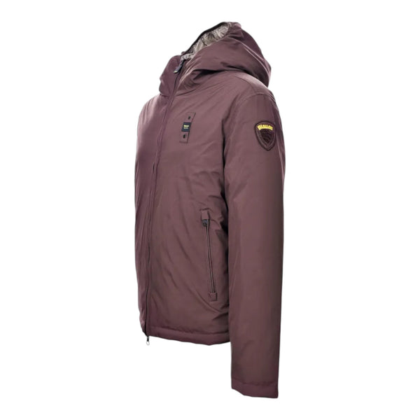 Piumini Uomo Blauer - Ballard Giubbini Corti Reversibile - Marrone