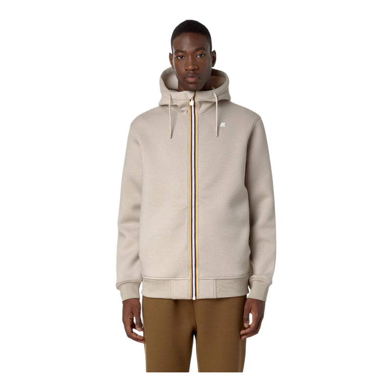 Felpe con cappuccio Uomo K-Way - Rainer Spacer - Beige