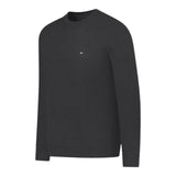 Maglie a manica lunga Uomo Tommy Hilfiger - Essential Fleece Crewneck - Nero