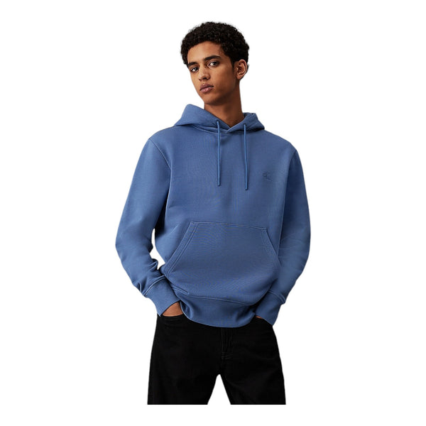 Felpe con cappuccio Uomo Calvin Klein - Heavy Terry Hoodie - Azzurro