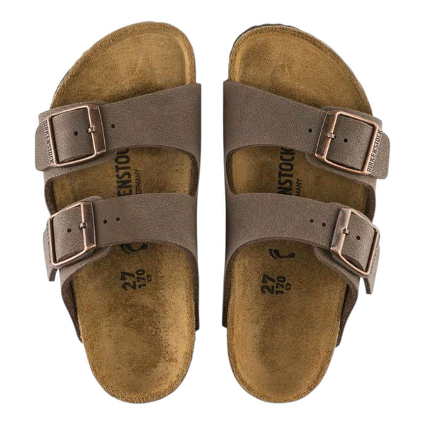 Sandali Bambini Unisex Birkenstock - Arizona Kids mocha, Birkibuc - Marrone