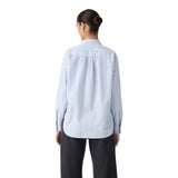 Camicie Donna Levi's - Harlie Boyfriend Shirt - Blu