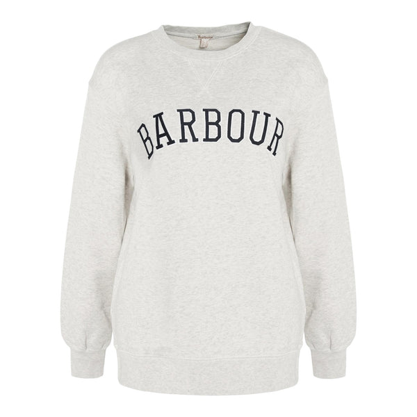 Felpe senza cappuccio Donna Barbour - Northumberland Sweatshirt - Grigio