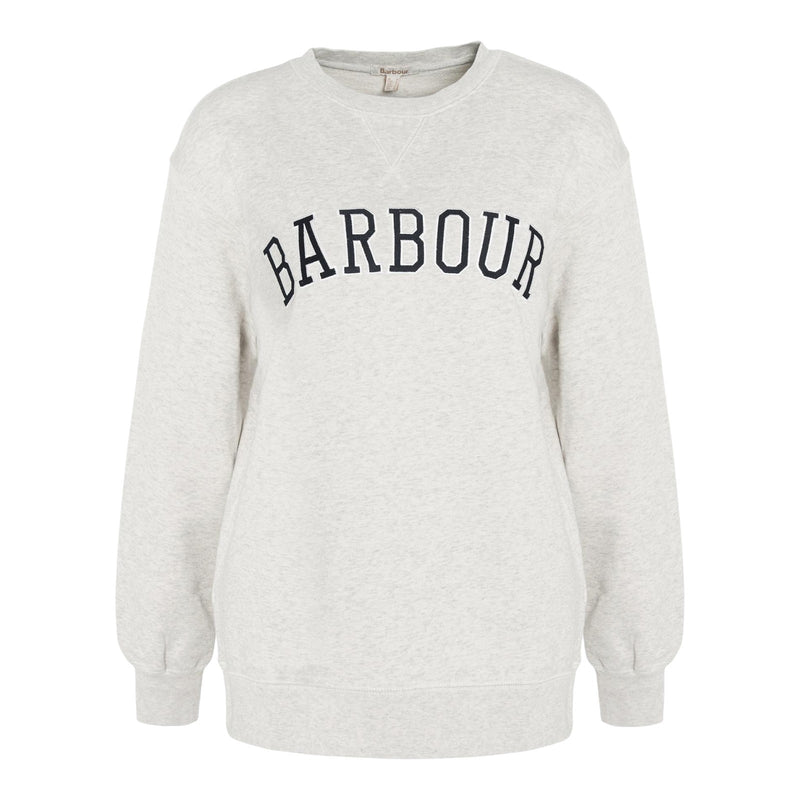 Felpe senza cappuccio Donna Barbour - Northumberland Sweatshirt - Grigio