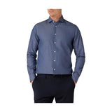 Camicie casual Uomo Tommy Hilfiger - Cl-W Fine Twill Soli - Blu