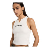 Canotte e top Donna Dickies - V Neck Top W - Bianco