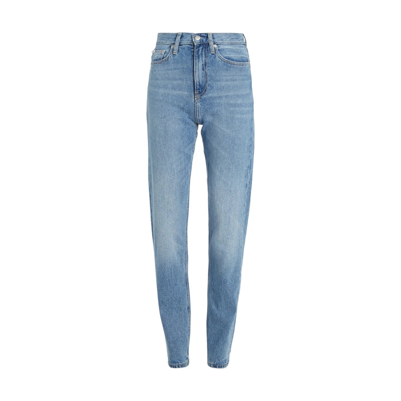 Jeans Donna Calvin Klein - Low Rise Straight - Celeste